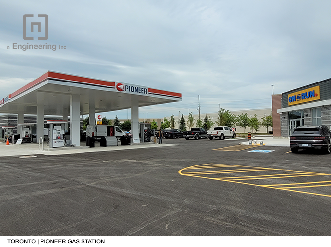 Toronto Pioneer Gas Station and On the Run store"